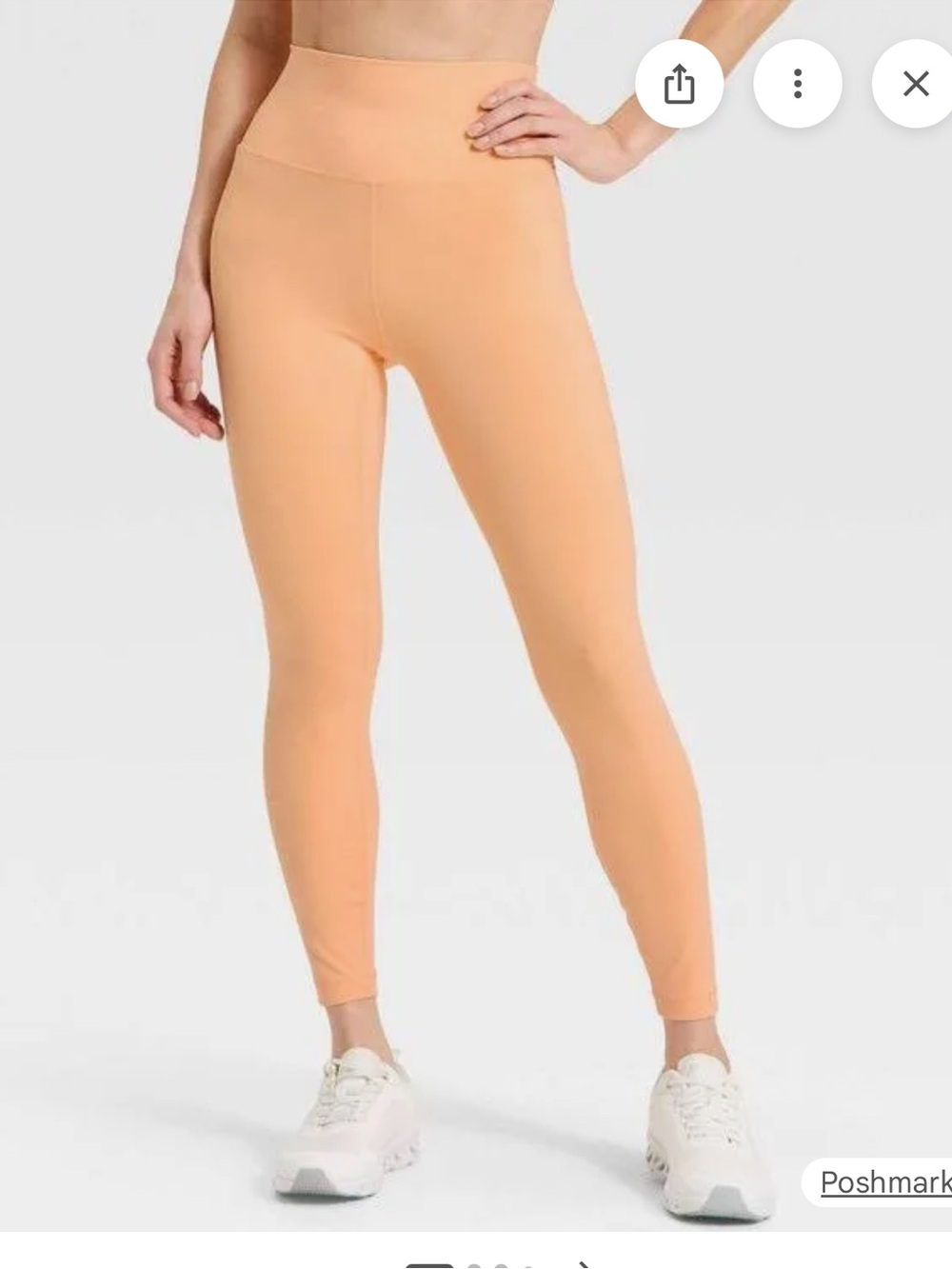 all in motion Super Flex High-Rise 7/8 Leggings in Peach